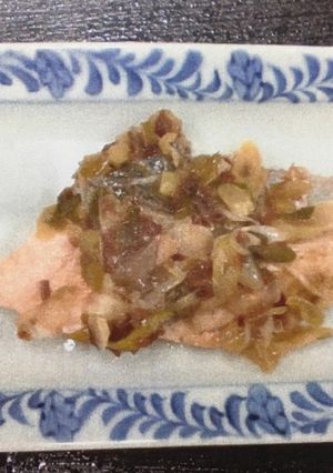 鮭の土佐漬け-レシピのメイン写真