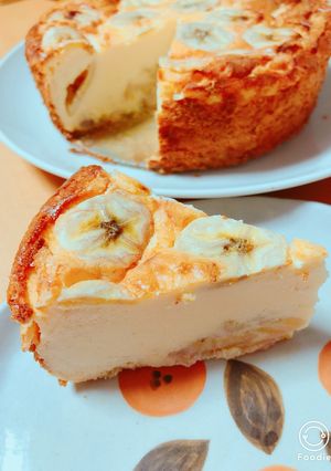 本みりんでキャラメルバナナチーズケーキ-レシピのメイン写真