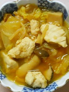 白菜もやし 鶏ささみのオニオンりんご酢煮-レシピのメイン写真