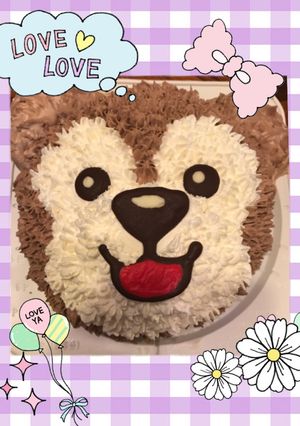ダッフィー ケーキ-レシピのメイン写真