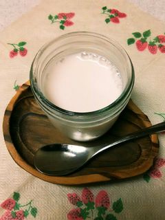 いちごカルピスプリン-レシピのメイン写真