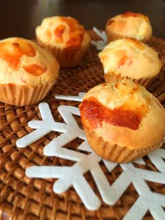バター無し♡しっとりハニーチーズマフィン-レシピのメイン写真