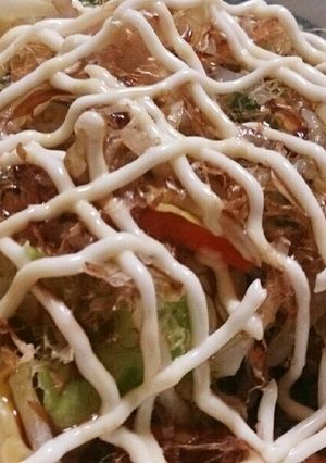 レンジで簡単☆キャベツのオカカマヨネーズ-レシピのメイン写真