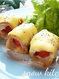 ミニトマトの豚肉巻き-レシピのメイン写真