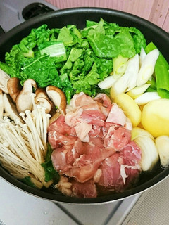 コクうまあったか鶏しょうゆ鍋-レシピのメイン写真
