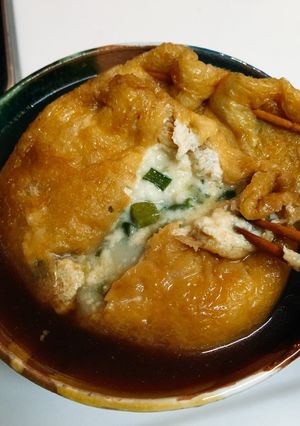 お餅の消費に！ネギチーズ入り餅巾着-レシピのメイン写真