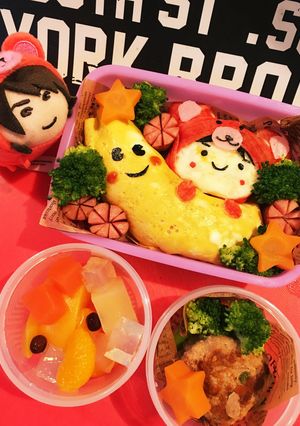 オヤスみっくん弁当♡-レシピのメイン写真