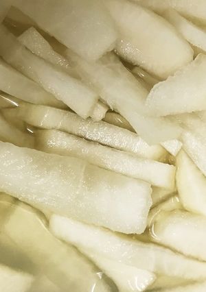 喉の痛いのを撃退！はちみつ大根-レシピのメイン写真