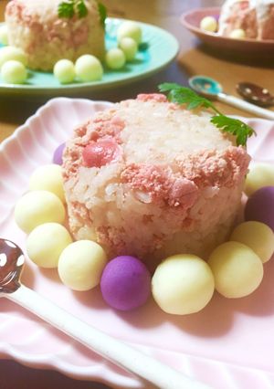 恋するピンクの タラコご飯-レシピのメイン写真