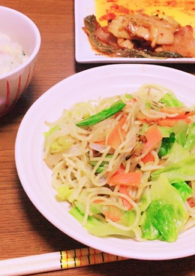 ダイエット塩焼きそば-レシピのメイン写真