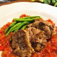 豚ヒレ肉のソテー赤パプリカの辛味噌ソース