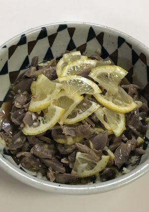 レモンたっぷり♪砂ずりの甘酢漬け-レシピのメイン写真