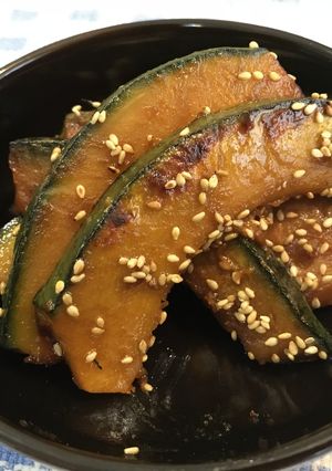 カボチャの甘辛焼き＊-レシピのメイン写真