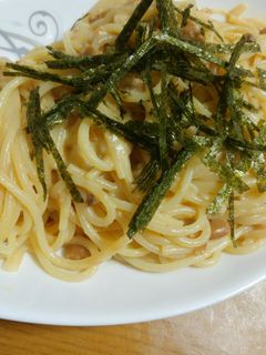 ☆食べやすい!納豆スパゲティ☆-レシピのメイン写真