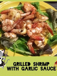 殻付きエビが絶品!ガーリックソテー♪-レシピのメイン写真