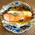 鮭(白身魚)のオーロラチーズホイル焼き