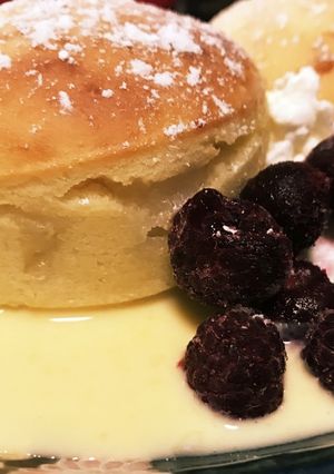 お餅DEもっちりホットケーキ-レシピのメイン写真