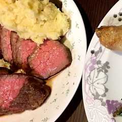 รูปของ ホットクックでつくる簡単ローストビーフ