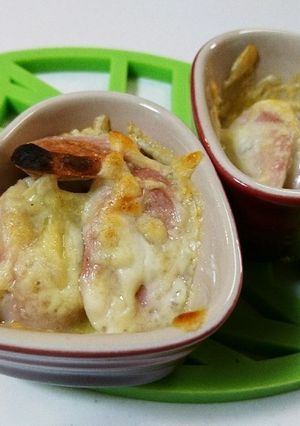 お子様大好き☆魚肉ソーセージのチーズ焼き-レシピのメイン写真
