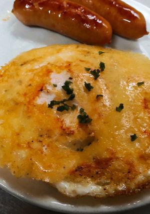 カリカリチーズの目玉焼き-レシピのメイン写真