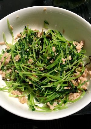 簡単！無限豆苗-レシピのメイン写真