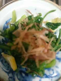 春菊のおかかまぶし-レシピのメイン写真
