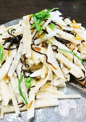 材料３つ！簡単すぎ？やみつき大根サラダ-レシピのメイン写真