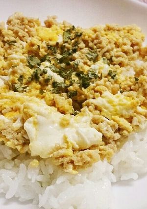 ～生姜香る～ひき肉の親子丼♡-レシピのメイン写真