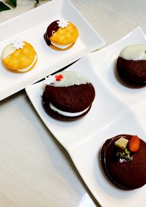 本命に♡友チョコに♡みりんウーピーパイ-レシピのメイン写真