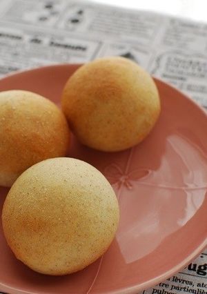 ふすま&セモリナ粉☆油分なしの丸パン-レシピのメイン写真