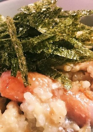 炊き込みご飯で簡単和風チーズリゾット！-レシピのメイン写真
