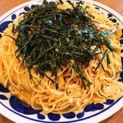 รูปของ おせちde余った数の子のパスタ