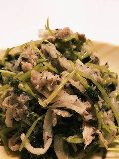 豆苗と切り干し大根のツナ和え-レシピのメイン写真