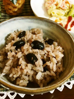 とっても簡単★黒豆ごはん-レシピのメイン写真