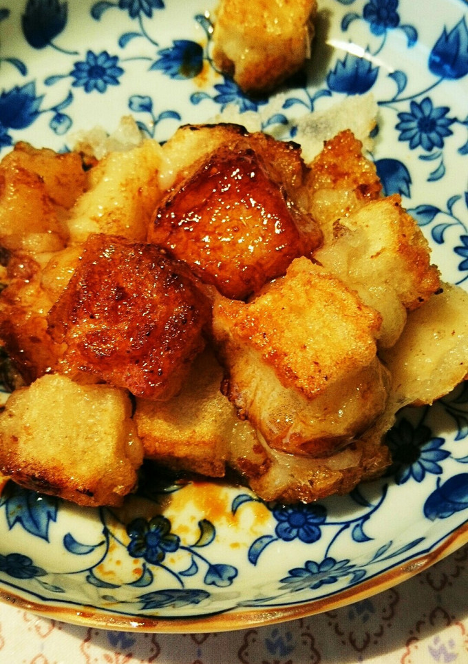甘辛い揚げ餅　-レシピのメイン写真