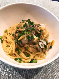 残り物でOK!簡単鍋パスタ!-レシピのメイン写真