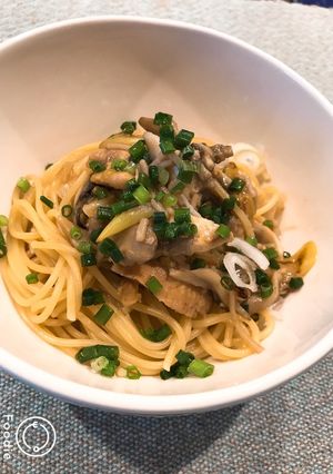 残り物でOK！簡単鍋パスタ！-レシピのメイン写真
