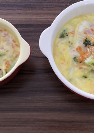 幼児食✩パスタと野菜のクリームシチュー-レシピのメイン写真