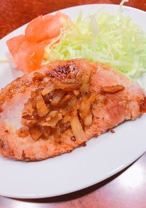生姜の砂糖漬けで！豚の味噌ダレ焼き ☻-レシピのメイン写真