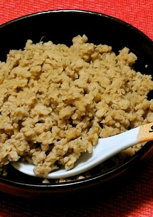 簡単便利!アレンジ自在の甘辛鶏そぼろ!-レシピのメイン写真
