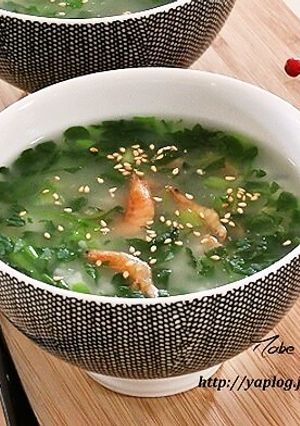 優しい味♪桜えび風味の七草粥-レシピのメイン写真