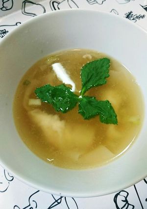 簡単&時短❤握って作るワンタンスープ-レシピのメイン写真