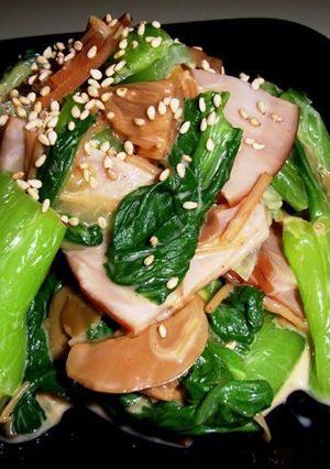青梗菜となめたけのコチマヨ和え☆-レシピのメイン写真
