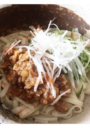 ジャージャーうどん-レシピのメイン写真
