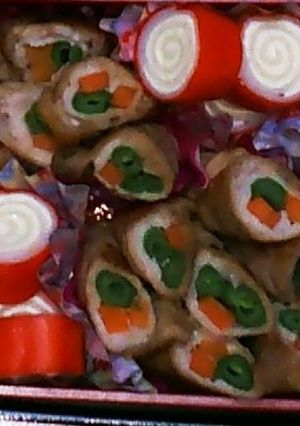 八幡巻き風とカニかまチーズ-レシピのメイン写真