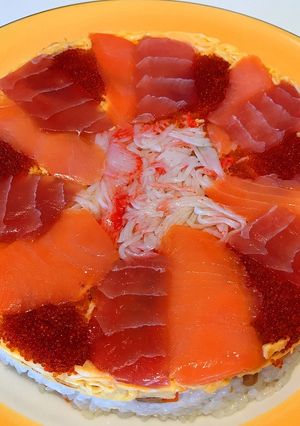 すし飯簡単!ケーキ寿司!-レシピのメイン写真
