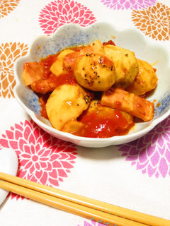 ☺簡単♪里芋とベーコンのトマト煮☺-レシピのメイン写真