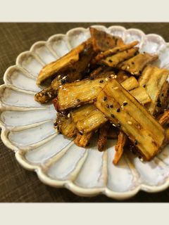 甘辛タレのごぼう唐揚げ-レシピのメイン写真