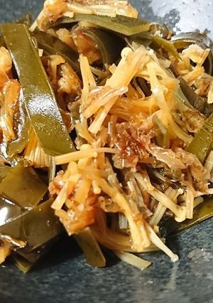 エノキと出汁の残りで佃煮-レシピのメイン写真