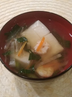 芝エビのお雑煮-レシピのメイン写真